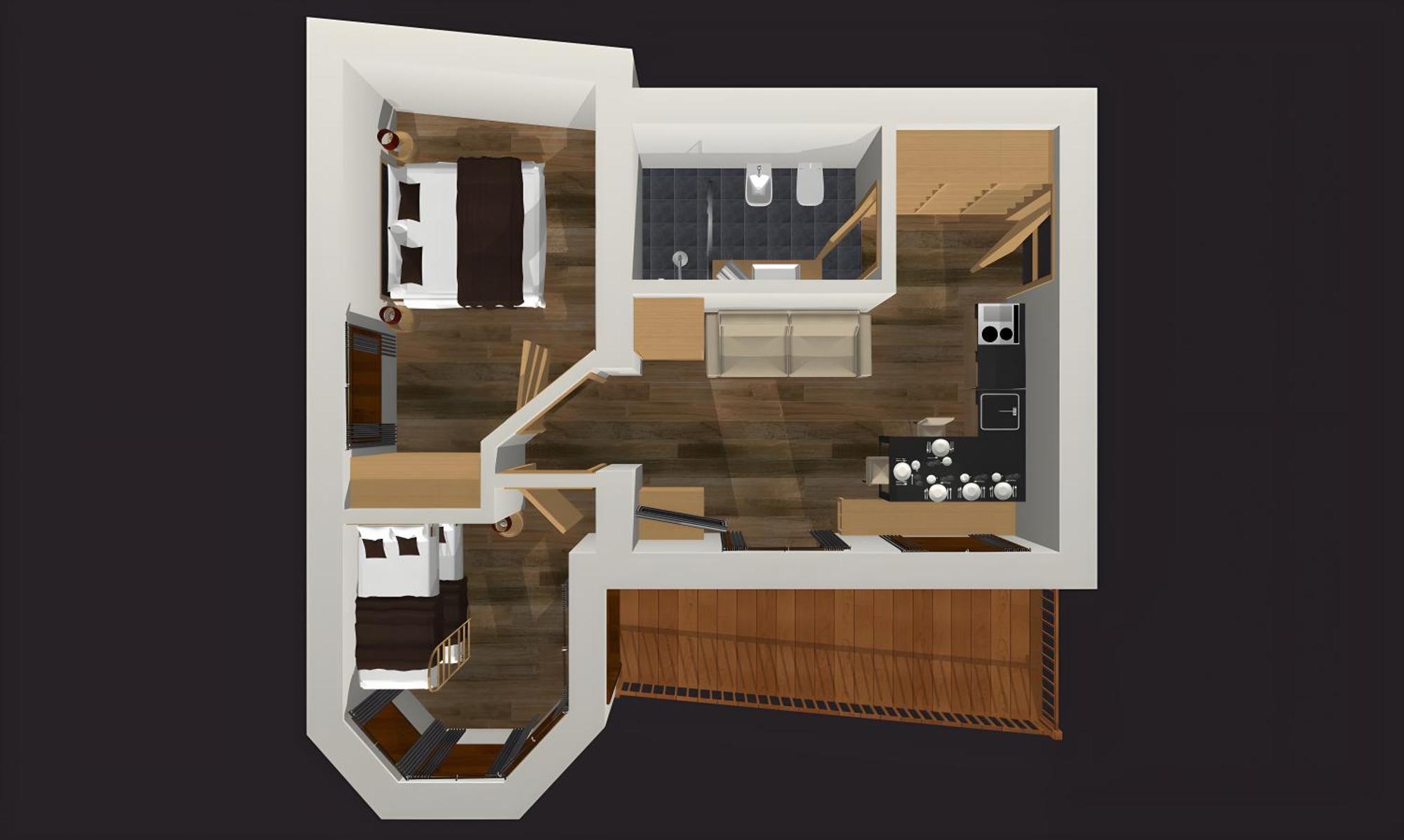 فالزيس Appartement- Und Wellnesshotel Winkler الغرفة الصورة